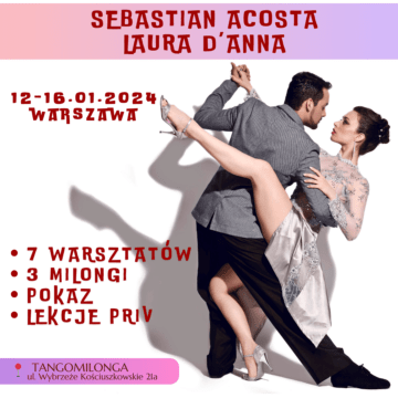 Sebastian Acosta i Laura D’Anna  (ARG) w Warszawie!